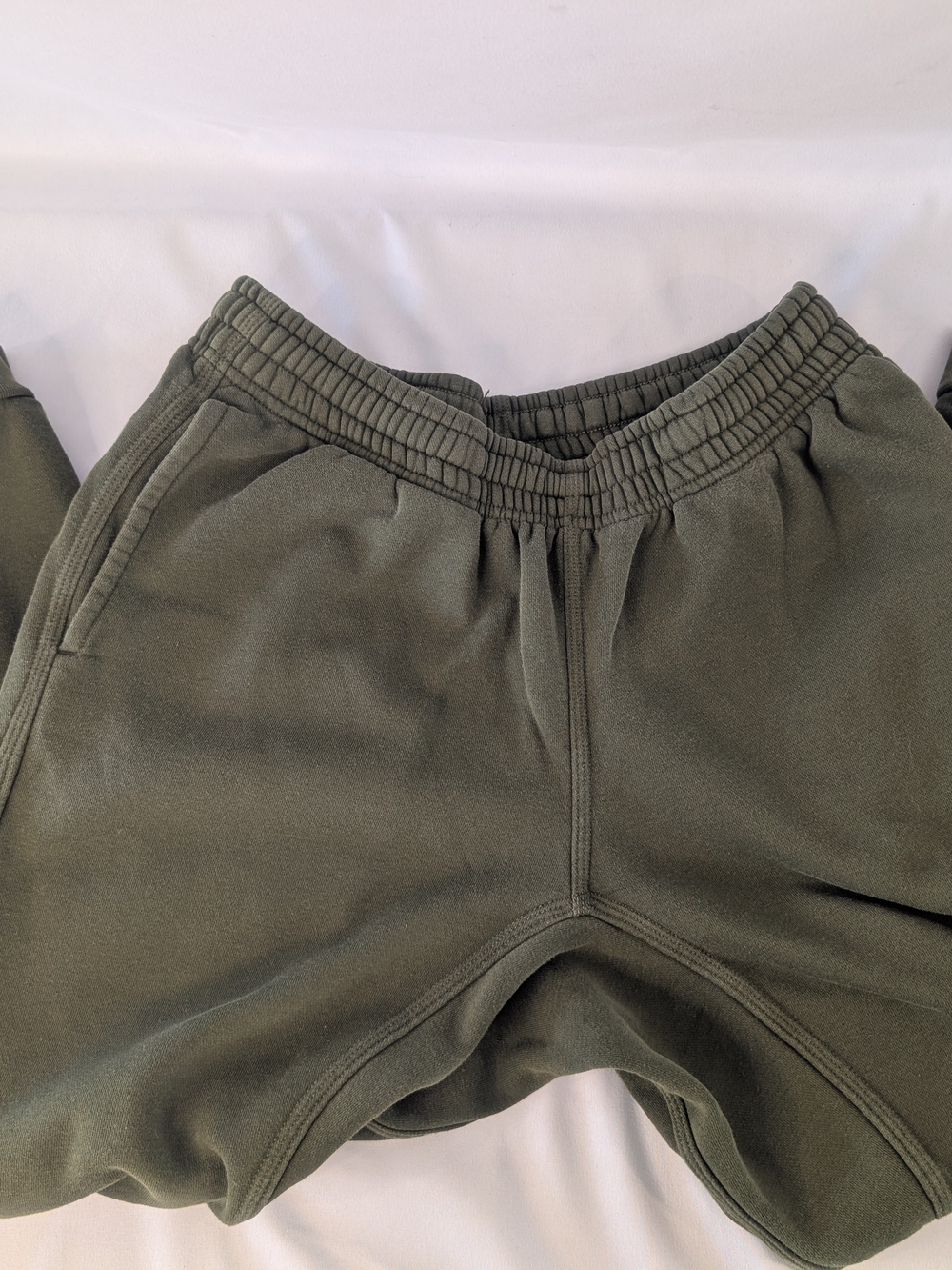 Nike Olive Green Fleece Joggers Mens Size Medium